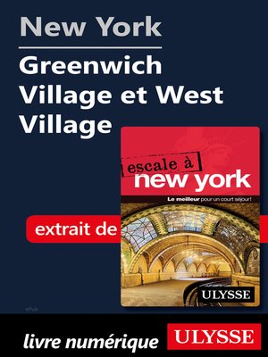 cover image of New York--Greenwich Village et West Village